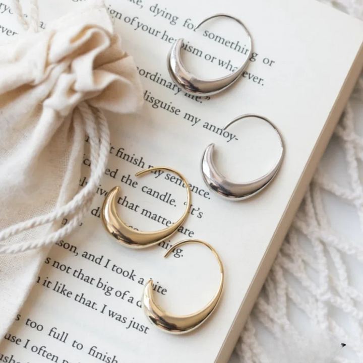 Chingyi™ | עגילי זהב וכסף מפוארים