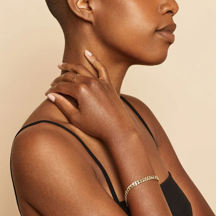 Estate™ | צמיד קובני זהב