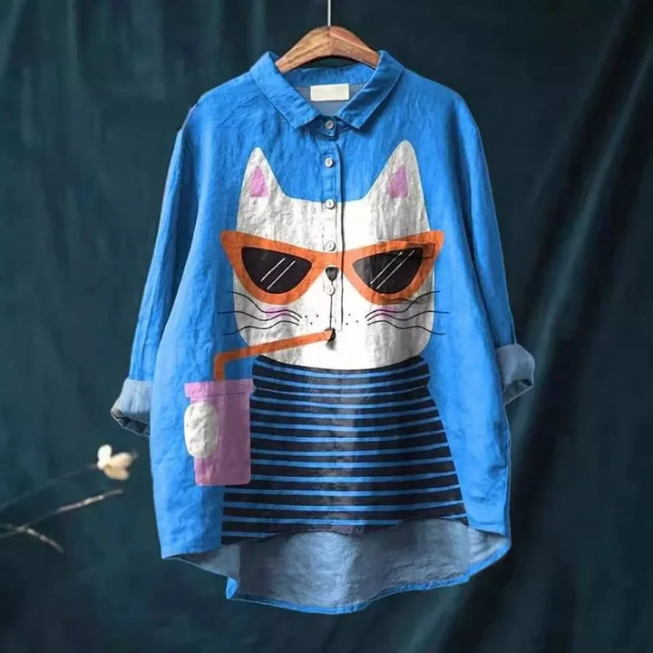 אורולו | חולצת אמנות חתולים