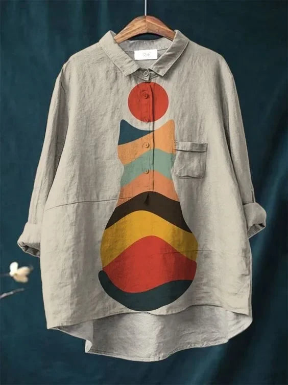 אורולו | חולצת אמנות חתולים