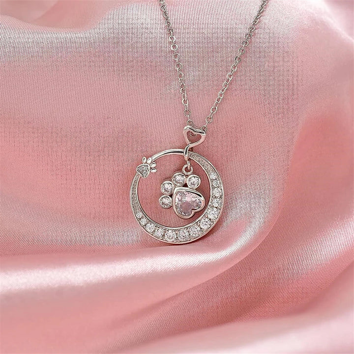 Seaton™ | שרשרת עם תליון בצורת טפרים כסופים