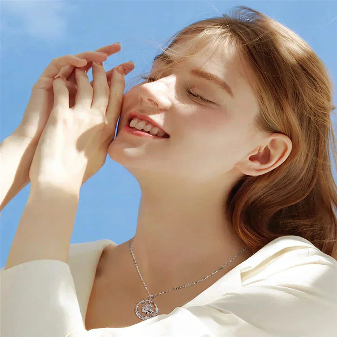 Seaton™ | שרשרת עם תליון בצורת טפרים כסופים