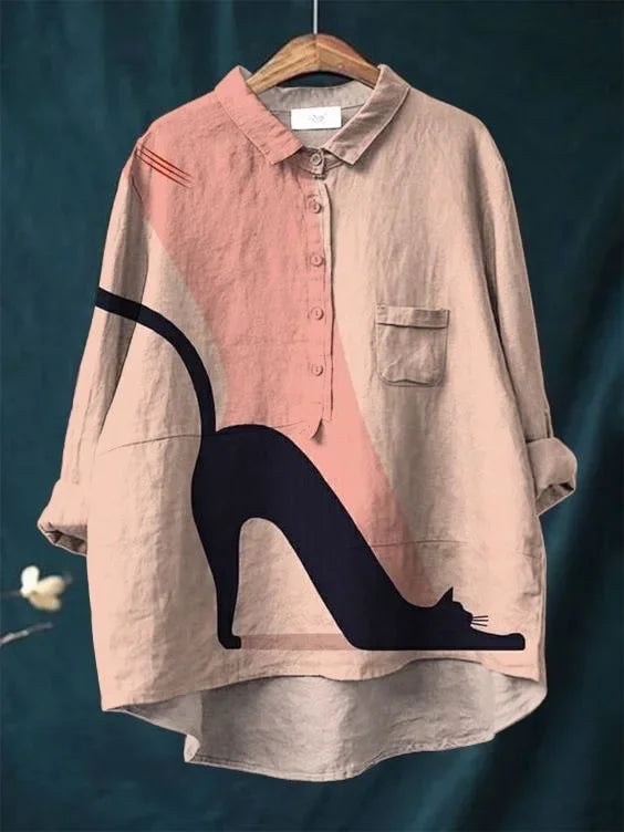 אורולו | חולצת אמנות חתולים